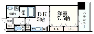 三ノ宮駅 徒歩5分 7階の物件間取画像